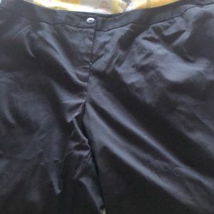 Black dress capris